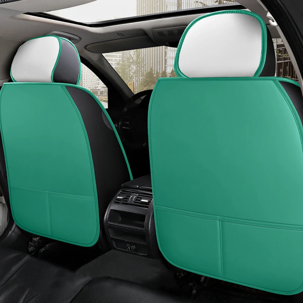 Muchkey Hot Sale Full Set Car Seat Cover Pu Leather Car Cushion Covers Waterproof Protectors Car 0923