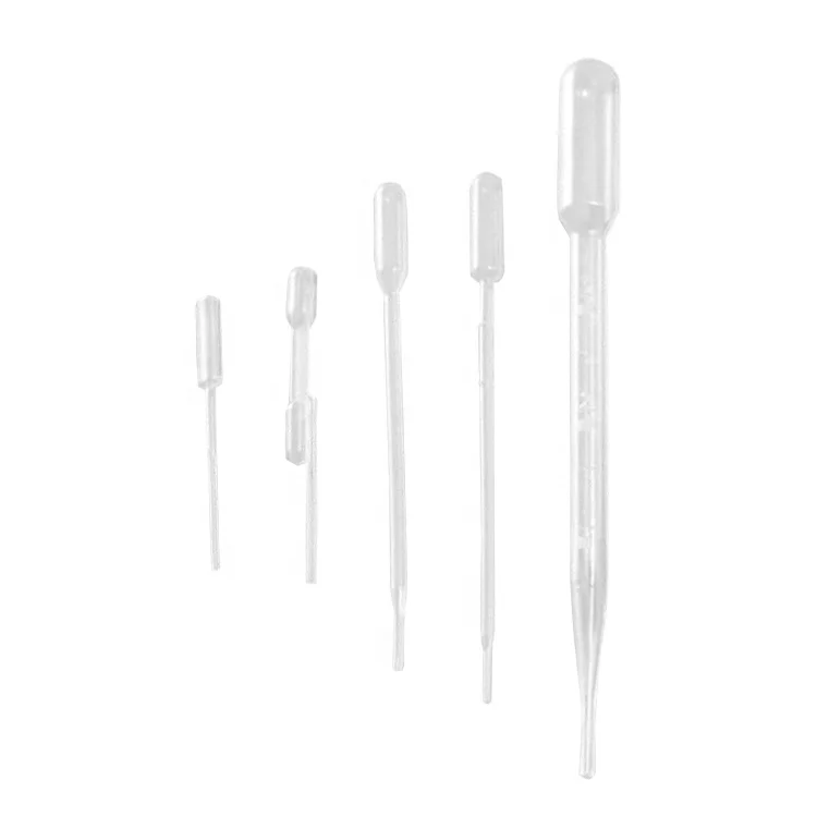 Quaero Laboratory Consumables Plastic Disposable Transfer Pipette Lab ...