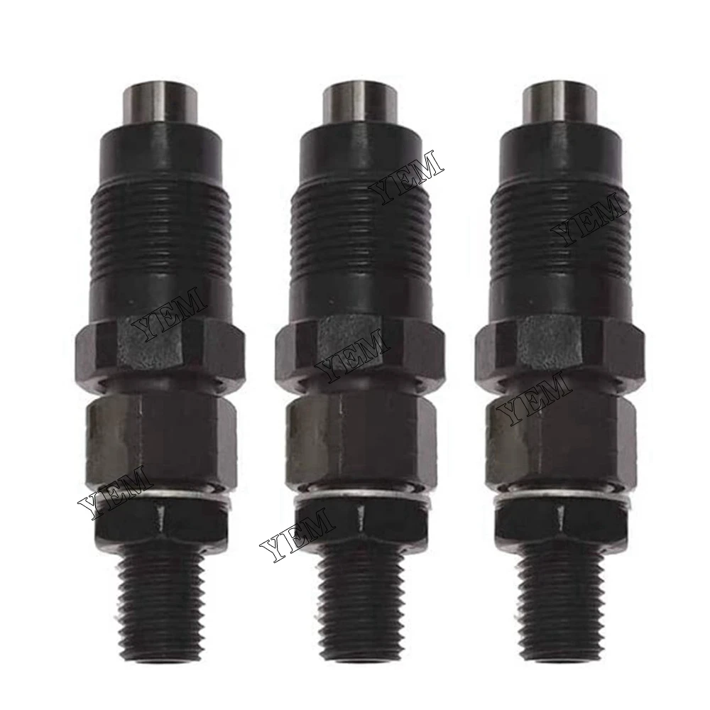 Equipment Machinery Parts 3X Fuel Injector 1G065-53000 Fit for Kubota D905 V1305 V1505 D1105 D1005 V1205