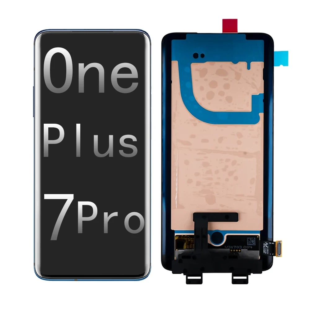 OnePlus 7 Pro OLED Screen Replacement With Frame - 6.67" Display For GM1911, GM1913, GM1917 Models