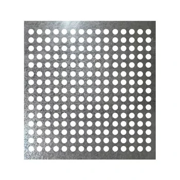 Punched Hole Mesh Aluminium Perforated Sheet For Wall Facade