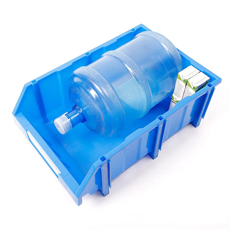 Spares Parts Boxes Stackable Warehouse Bin Container clear Plastic Warehouse Storage Bins