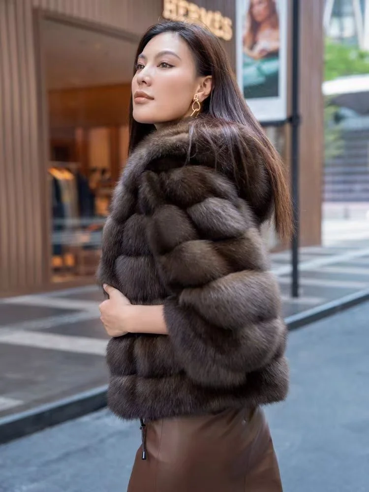 KB FUR 木下物産 セーブル毛皮と最高級ロシアンブロードテール毛皮 コート 2025年最新】木下 毛皮の人気アイテム - メルカリ