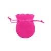 Bolsa de calabaza roja rosa