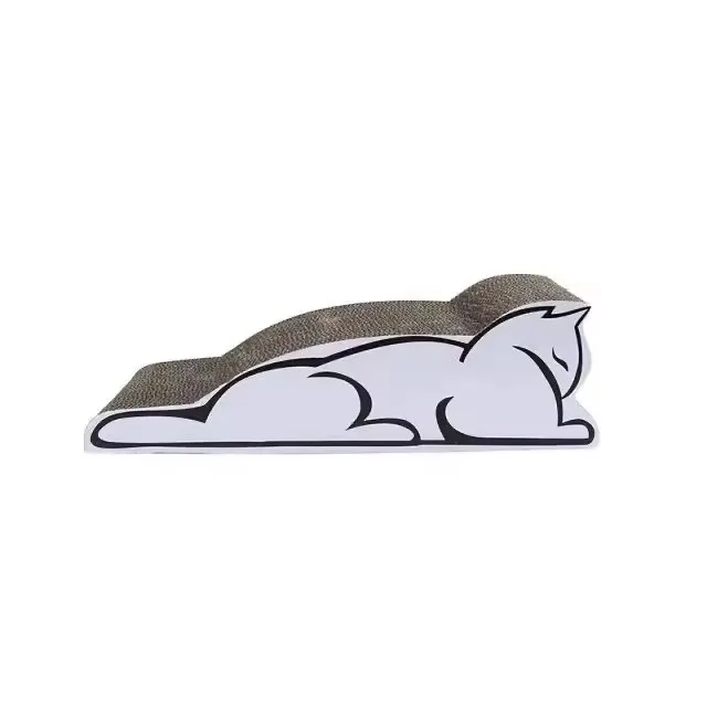 Cat Scratcher Cardboard Cat Scratch Pad With Premium Scratch Textures Design Durable Cat Scratching Pad Reversible