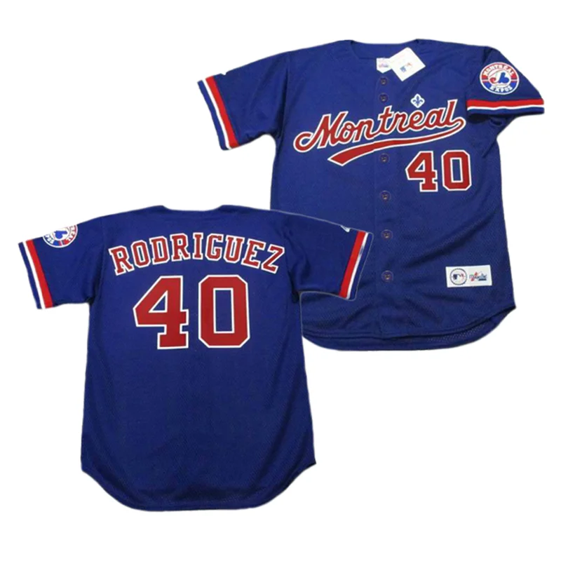 Pedro Martinez Montreal Expos Throwback Jersey – Best Sports Jerseys