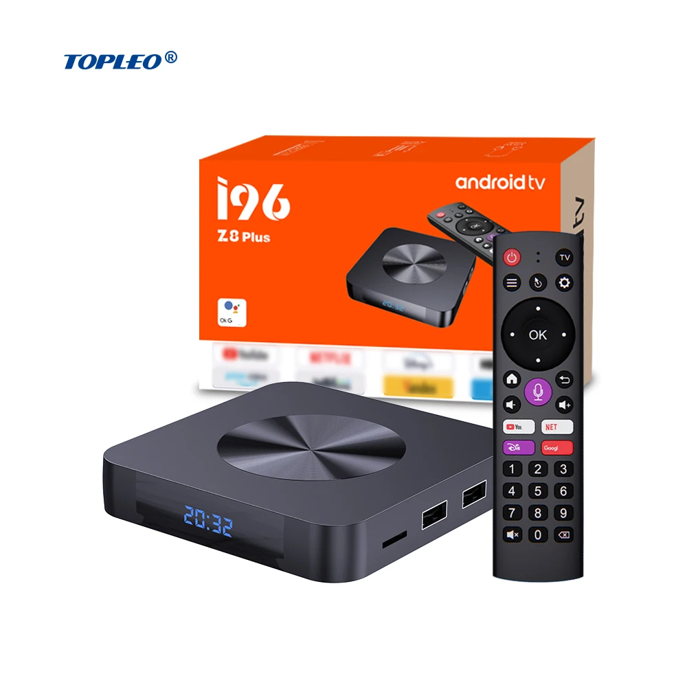 TopleoTvBox4gb32gbI96Z8Android12Mini8kDreamTvBoxH618CertificadoOnnSmartTvBox