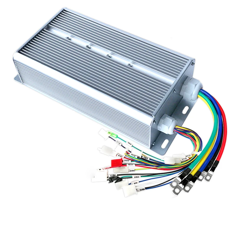 Kit Contrôleur Moteur électrique 48V 1800W, Sans Balais, Pour Vélo/go-kart/scooter