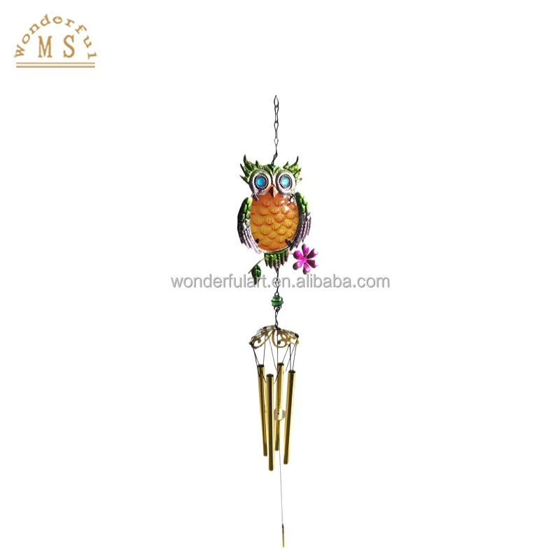 Hanging Metal Wind Chime with 4 Tubes Garden Decorative Ornaments for Home Gift Outdoor Garden Decoration