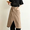 7007 Water-Repellent Slit Half-Body Waistband - Khaki