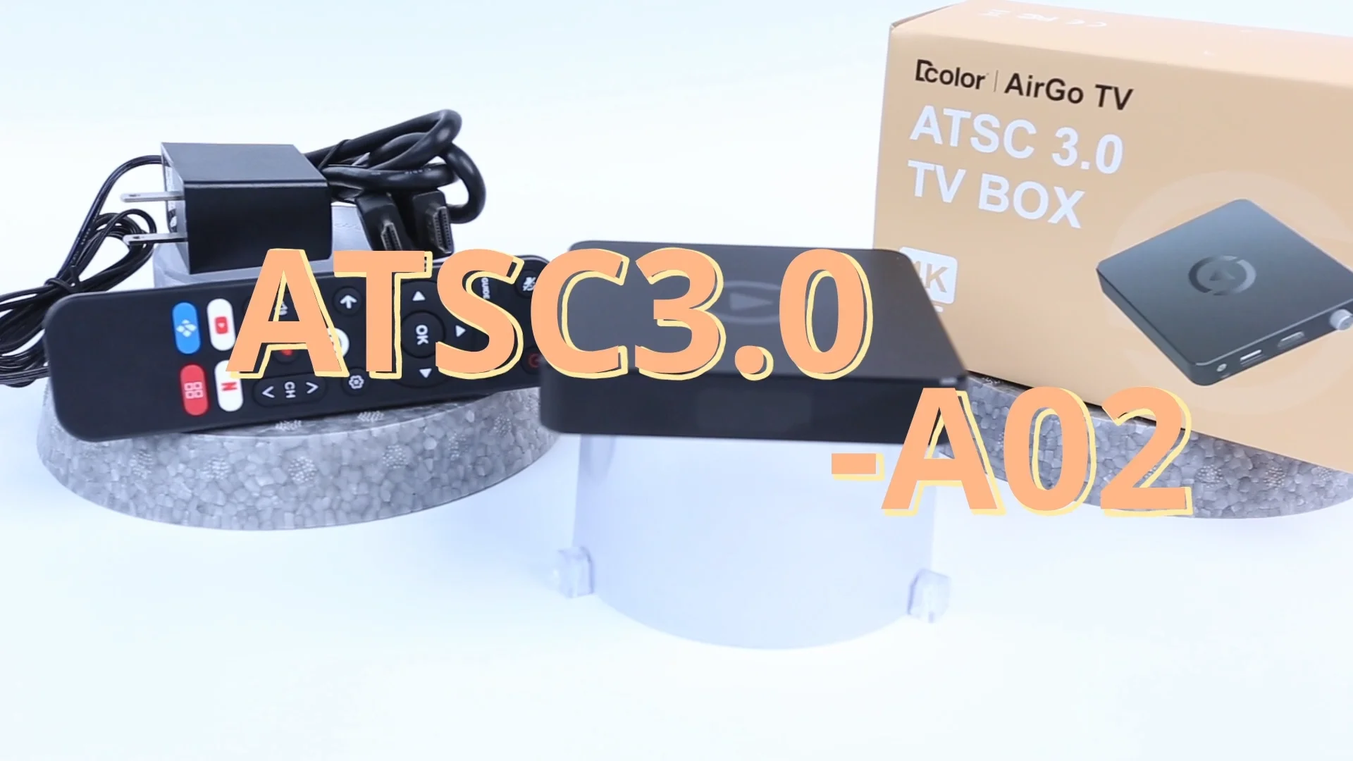 Decodificador Atsc 3.0 Converter Box 4k Hdr Av1 Atsc Android Tv Box Ota