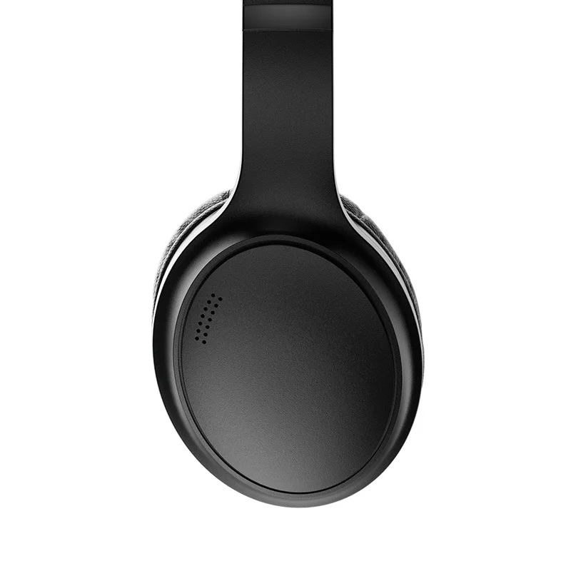 DOQAUS Deep Bass Foldable Lightweight Over Ear Headset Anc Wireless Headphone Noise Cancelling for Travel Music Sports