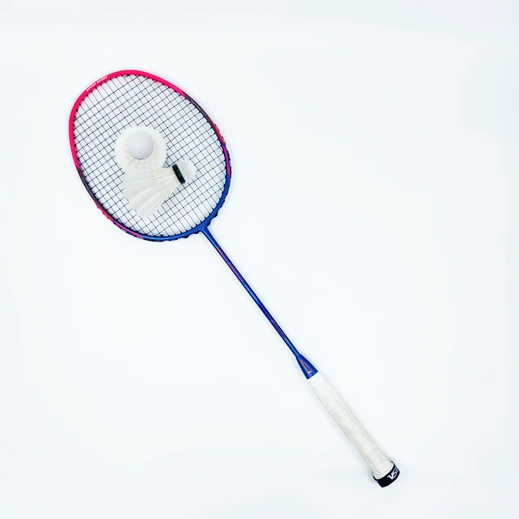 Dmantis Brand D7 Training High Quality Full Carbon Badminton Shuttlecork Racket for enthusiasts