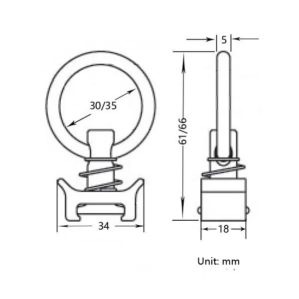 Airline Style l-track Airline Track Tie Down Rails Recessed Mounting L track with Dust-proof Cover details