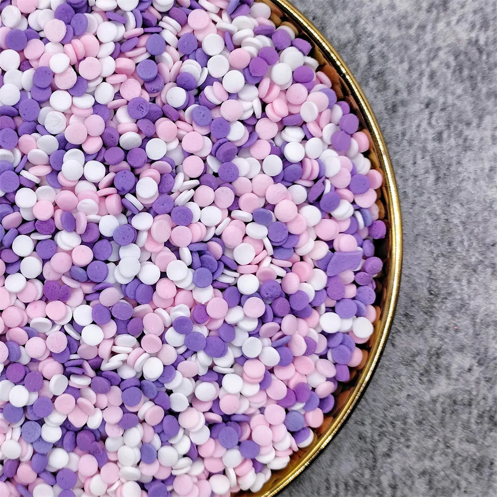 120g Mixed Colorful Edible Sprinkles Sugar Beads For Bakery Decoration