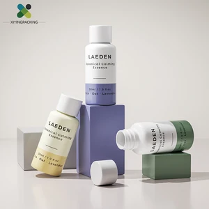 30ml PET Essential Oil Bottle with Screw Cap Suitable for Packaging Transparent Water-based Skincare and Cosmetic Products