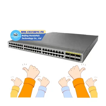 *Real* Original New Ciscos Nexus N9K-C93180YC-FX N9K-C93180YC-FX3 N9K Switch 48 Port POE