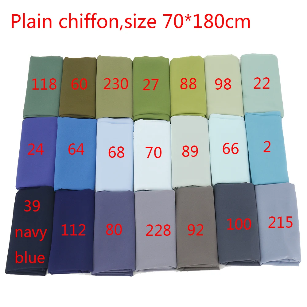 2021 New Arrivals Fashion Hijab Chiffon Scarf Scarves Muslim Lace Arab Scarf High Quality Pearl Chiffon Hijab