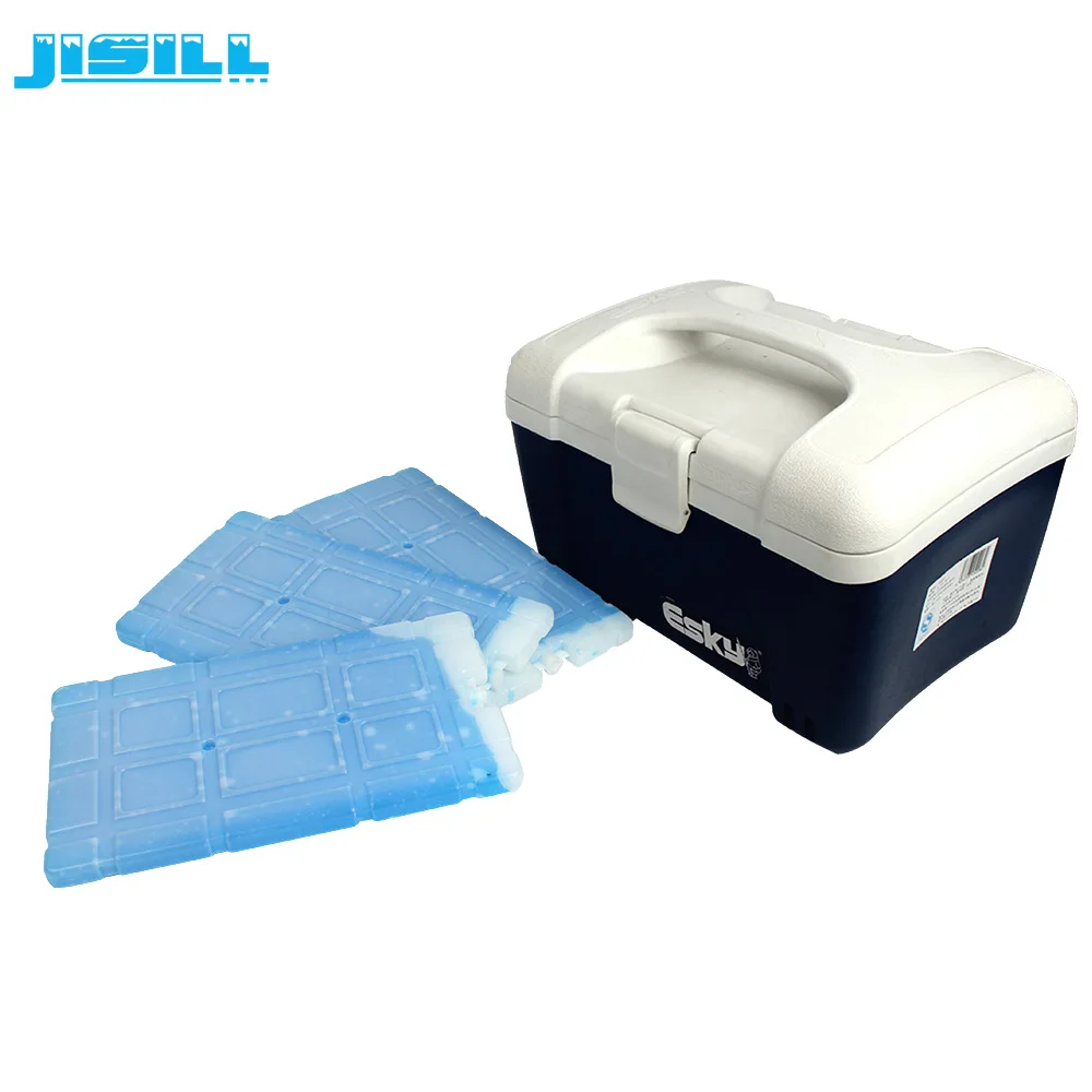 800ml Large Rigid Eutectic Plate Pcm Cooling Ice Pack for Ice Cream Cart