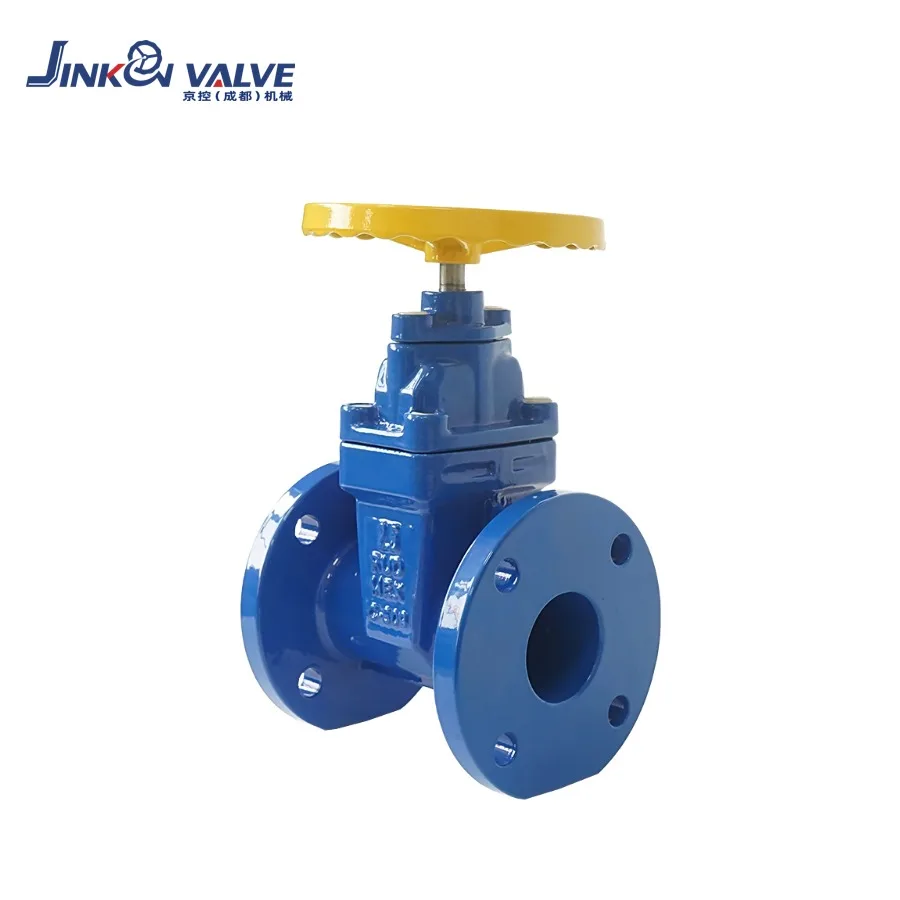 EPDM Coated Disc Gate Valve Manual Non-Rising Stem Ductile Iron Flange Connection PN10/PN16 Pressure for General Water Oil