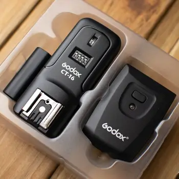 Godox CT-16 16 Channels Set Pentax Studio Speedlite Wireless Radio Flash Trigger Transmitter Receiver detail image