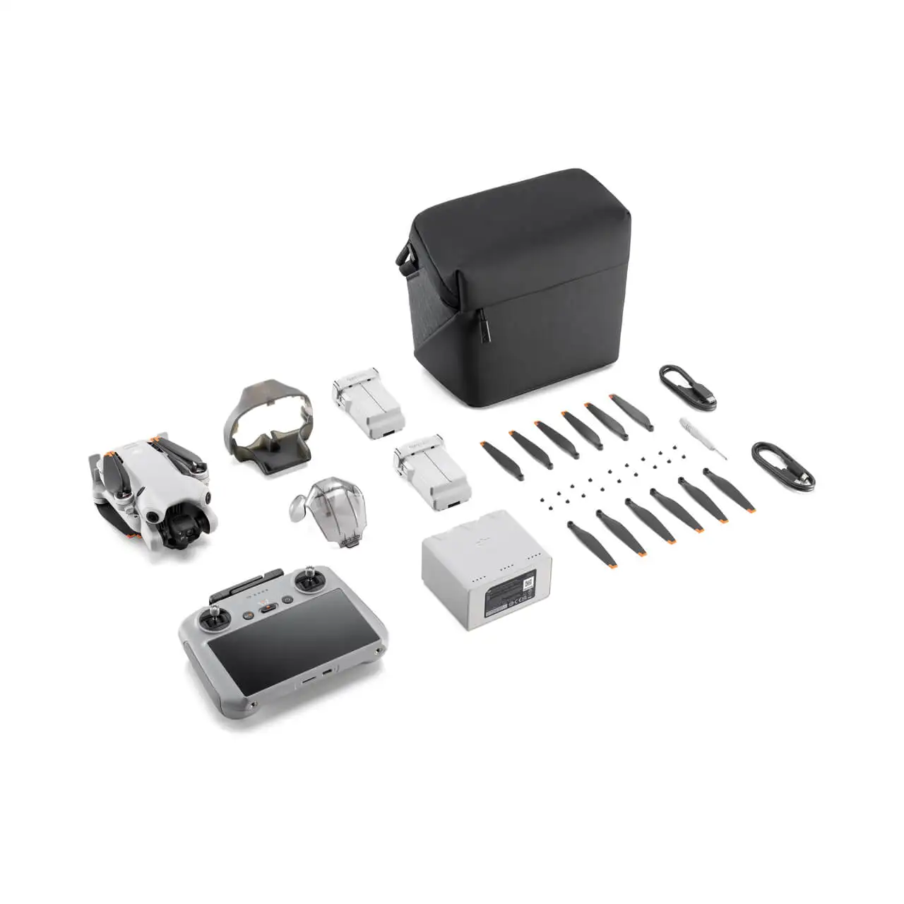 Mini 4 Pro Folding Drone with RC 2 Remote (With Screen) Fly More Combo Plus 4K HDR