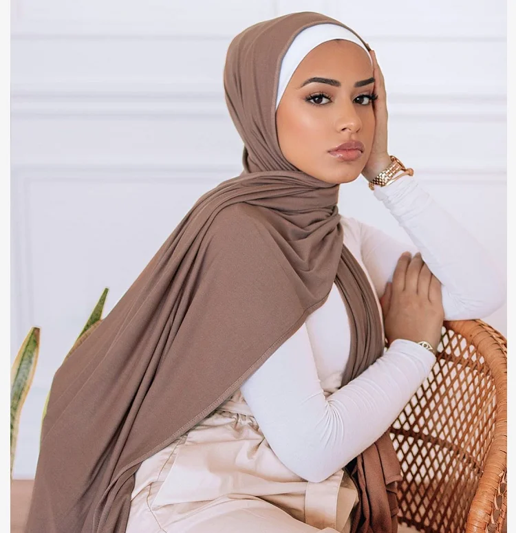 180*80 Cm High Quality Jersey Hijab Elastic Material Stretch Wrap Shawl  Cotton Jersey Hijab - Buy High Quality Jersey Hijab,Cotton Jersey  Hijab,Muslim Jersey Hijab Product on Alibaba.com