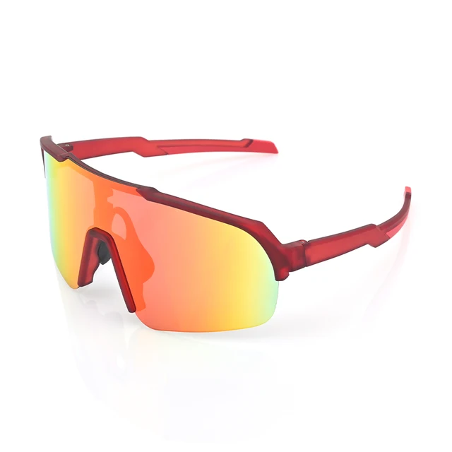 2023 luxury tr90 frame PC mirrored lens oversize sport sunglasses colorful branded outdoor sunglasses