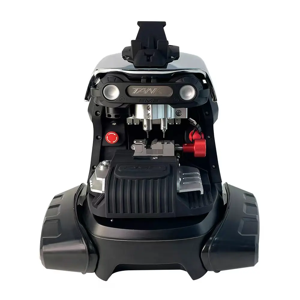 2024 2023 Updated Model Database 2M2 Magic Tank PLUS Automatic Car Key Cutting Machine with Battery Type Code Reader