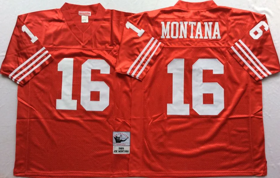 Wholesale San Francisco Vintage Jerseys 16 Montana 80 Rice 21