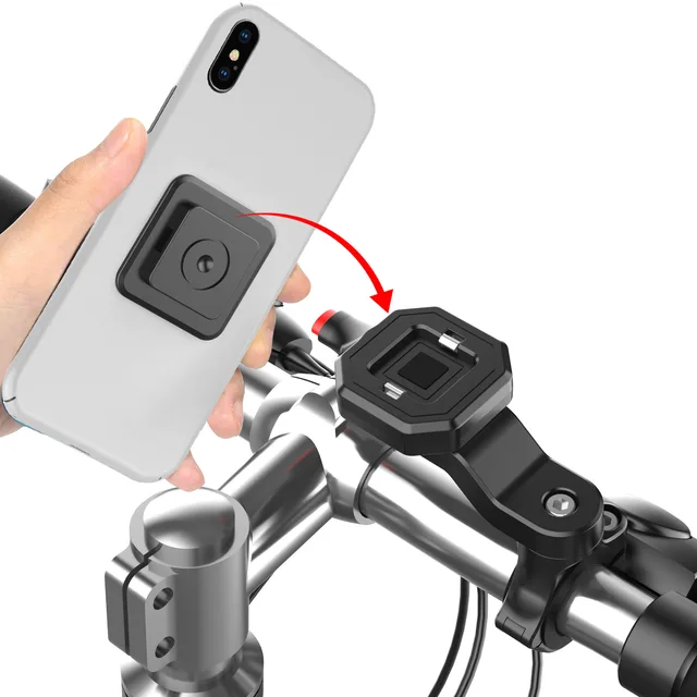 Motorcycle Bike Phone Holder Stand Bicycle  Phone shock absorber bicycle spare parts and accessories