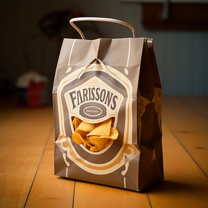 Custom Printing Logo Recyclable Kraft Paper Bag Shopping Bag Gift Bag