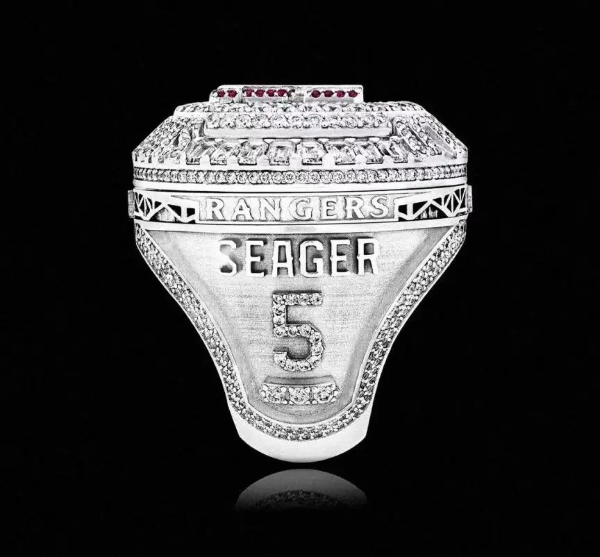 Texas Rangers 2024 Championship Ring Custom Basketball Football Softball Volleyball High Quality