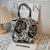 Hkb9192 rose impression-ring buckle bag