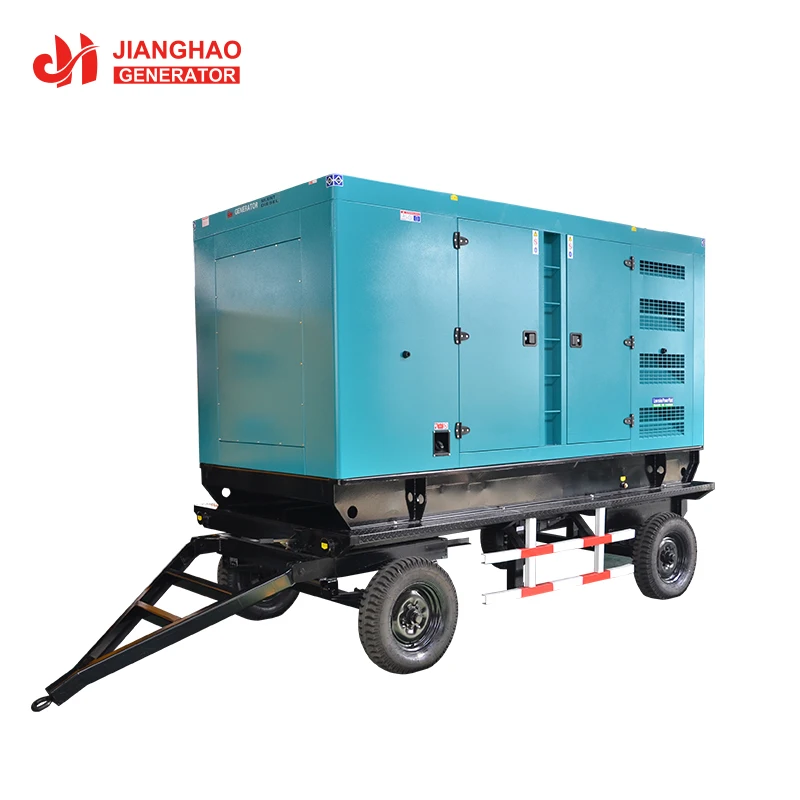 Powered by Perkins Soundproof Gensets 250 Kva Closed Power Plants 200 kw EPA  Super Silent Generator 200kw