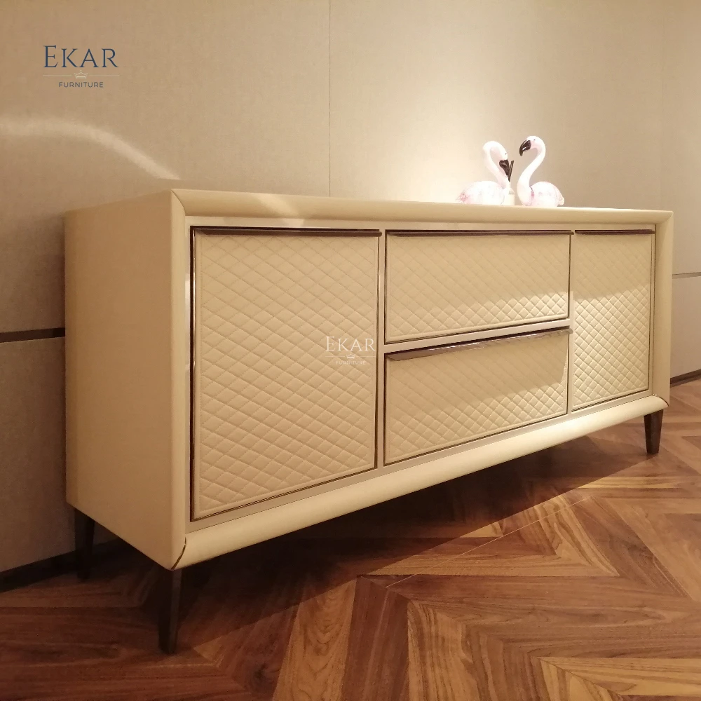 product modern luxury tv cabinet with storage rhombus pattern design elegant living room furniture for bedroom and hall-59