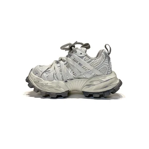 New Trendy TBS Brand Boys and Girls Casual Sports Shoes Cross Laces Design Vintage Chunky Sneakers for Kids