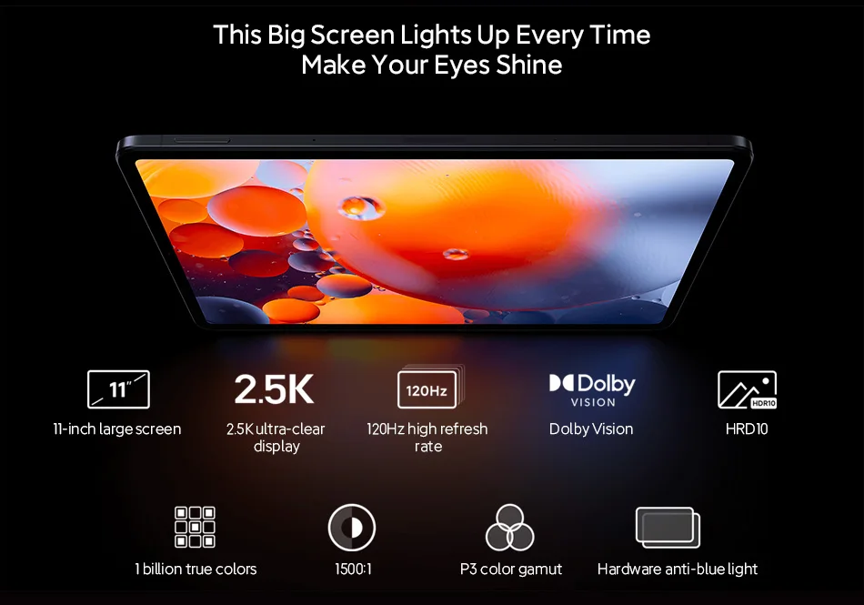 Xiaomi Pad 5 Tablet - 11 Inch, 120hz, 6GB RAM, 128GB Storage