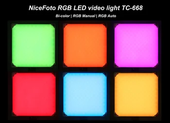 50W LED LED Video Lighting Professional Photo Light RGB for Photography  Film Shooting detail image