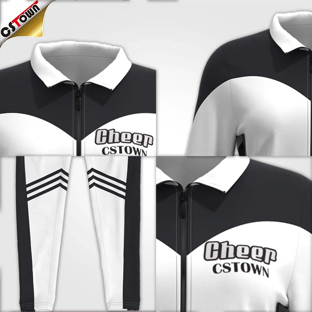 Custom Free Design Cheer Warm Up Jacket Cheerleading Practice Wear