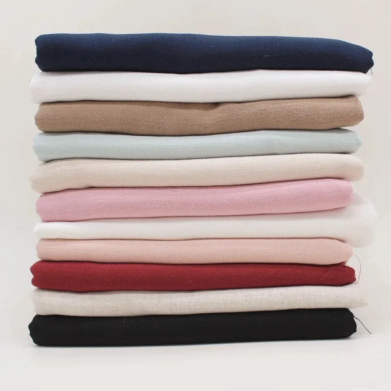 Оптовая продажа Органическая дышащая вискозная льняная ткань для