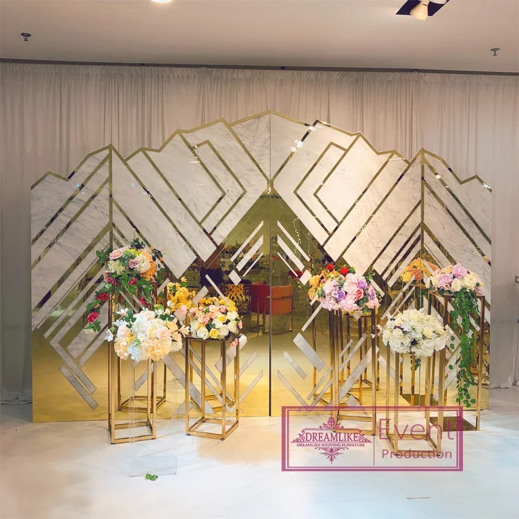 Flexible Combination Wedding Stage Backdrop Wooden Background For Wedding  Ceremony - Buy Background Backdrop,Wooden Background Backdrop,Golden  Acrylic Background Backdrop Product on 