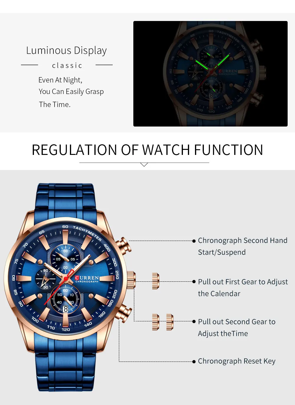 Watch features