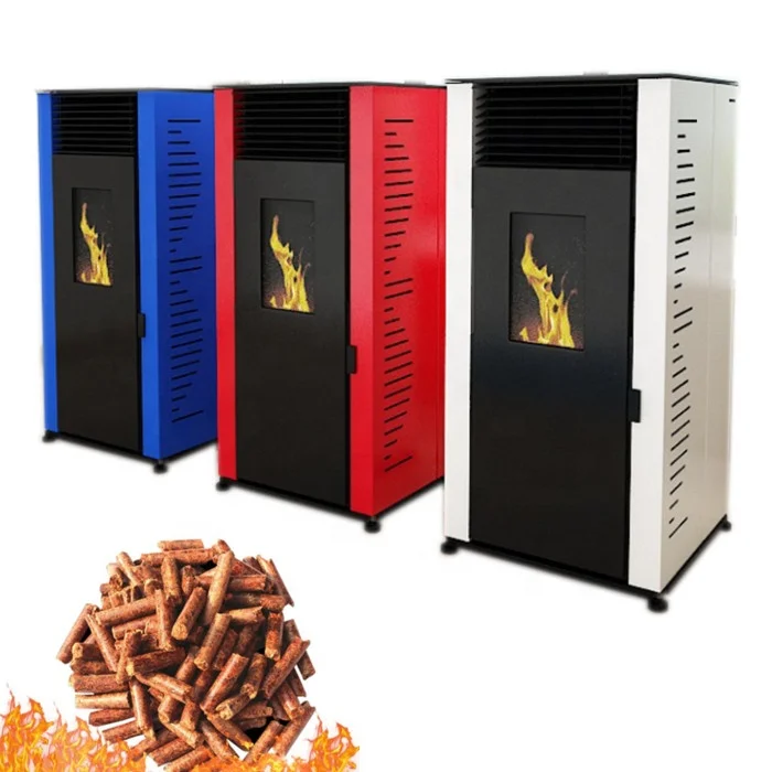 Switzerland Multifunction Pellet Stove with Radiators Pellet Stove Fireplace Wood Pellet Stove with Water Circulation Heating