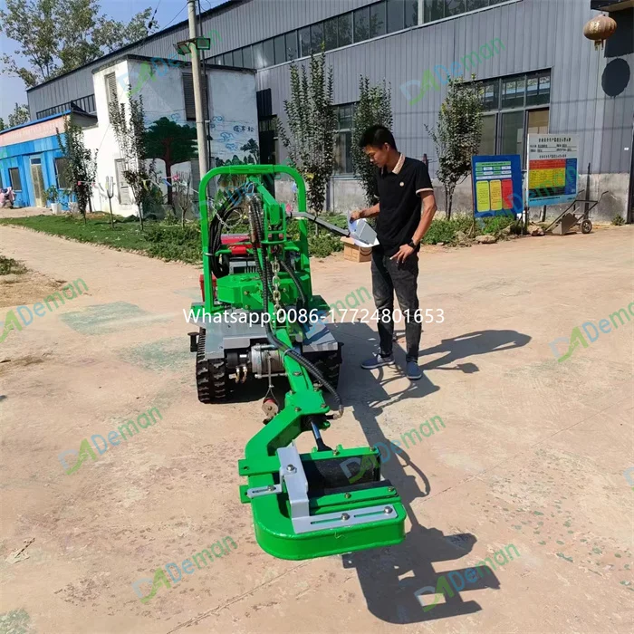 Crawler Tracks Plum Tree Shaker Pecan Almond Tree Shaking Machine Apricot plum Tree Vibration Harvester