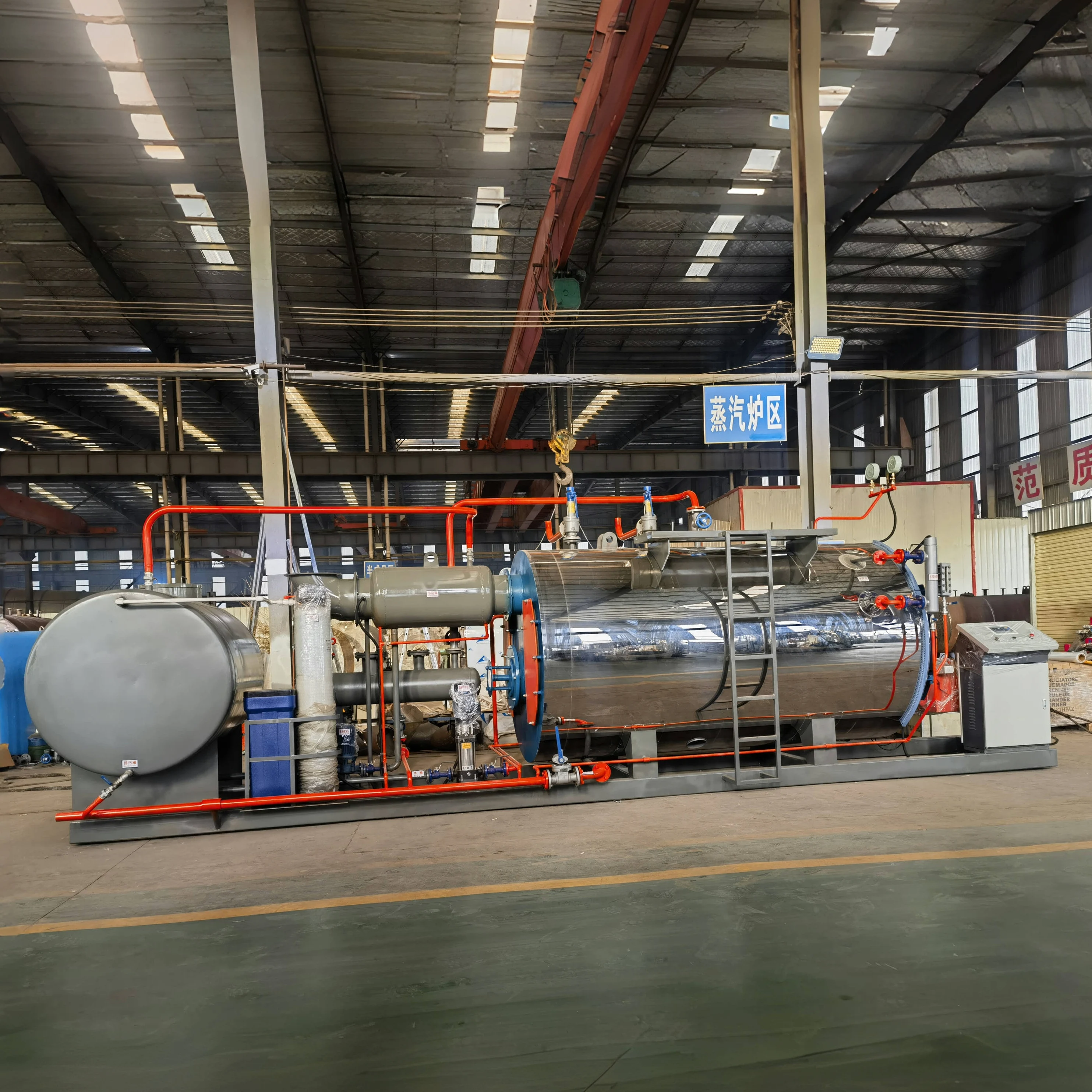 10 12 15 20 Ton Industrial Gas Fired Steam Boiler