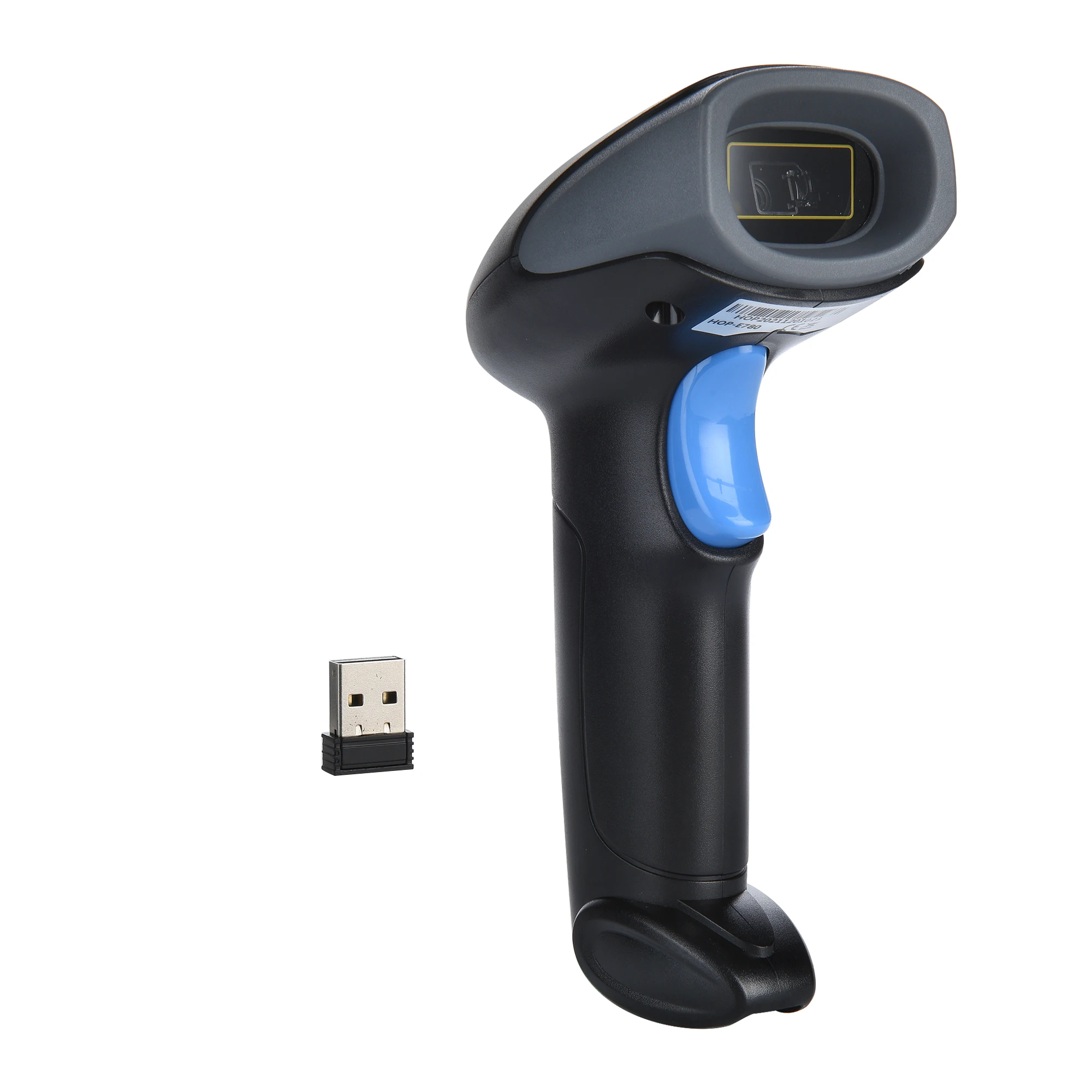 1d+2d Qr Code Laser Barcode Scanner Wireless 2.4g Battery Hop-e680/e780 ...