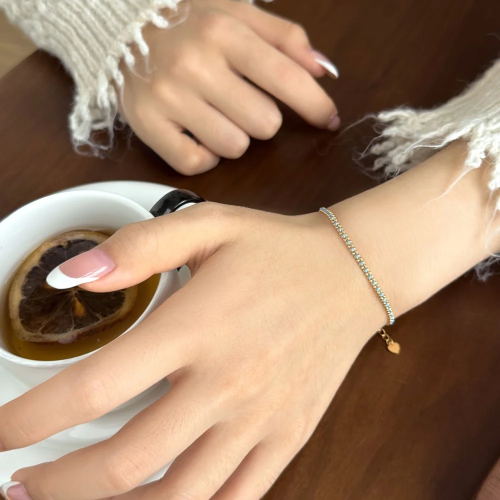 KAKODIY Unique Fine Jewelry 18K Gold Plated 925 Sterling Silver Braided Cord Women's Bracelet & Everyday Dress Up Bracelet detail 9