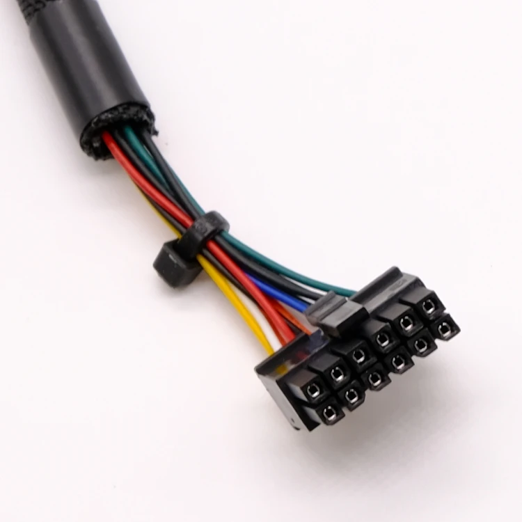 Custom-made Medical Smart Home Equipment Cable 24P Connector Complete Cable Assembly PTFE PVC Insulation Electronic Wire Harness