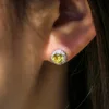 White gold plus yellow diamonds